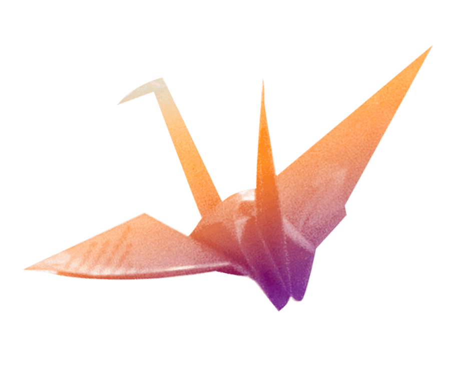 3D paper swan