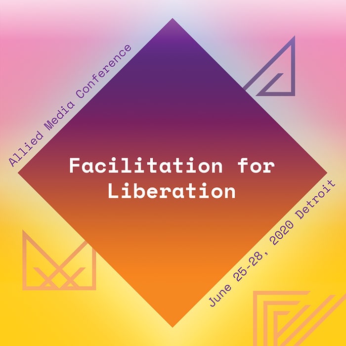 Facilitation for Liberation network gathering logo